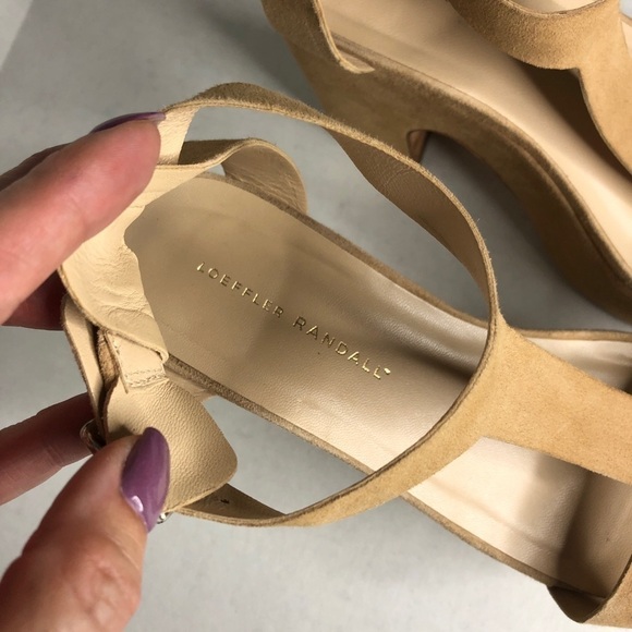 Loeffler Randall Minette T- Strap Platform Sandals - Picture 3 of 10